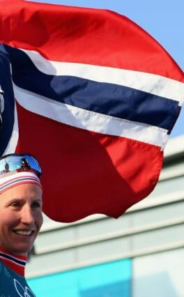 Norway’s ‘Iron Lady” wins eighth gold medal